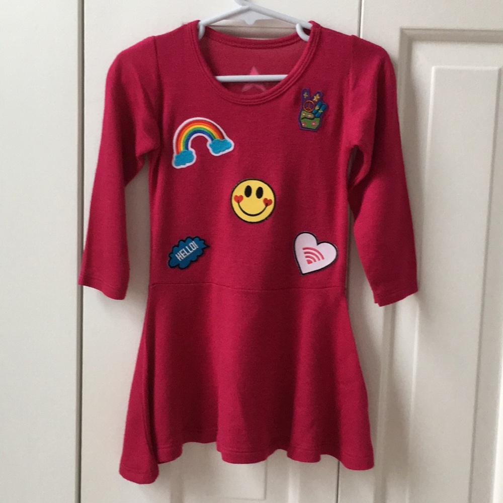 Hannah Sky Patch Dress
